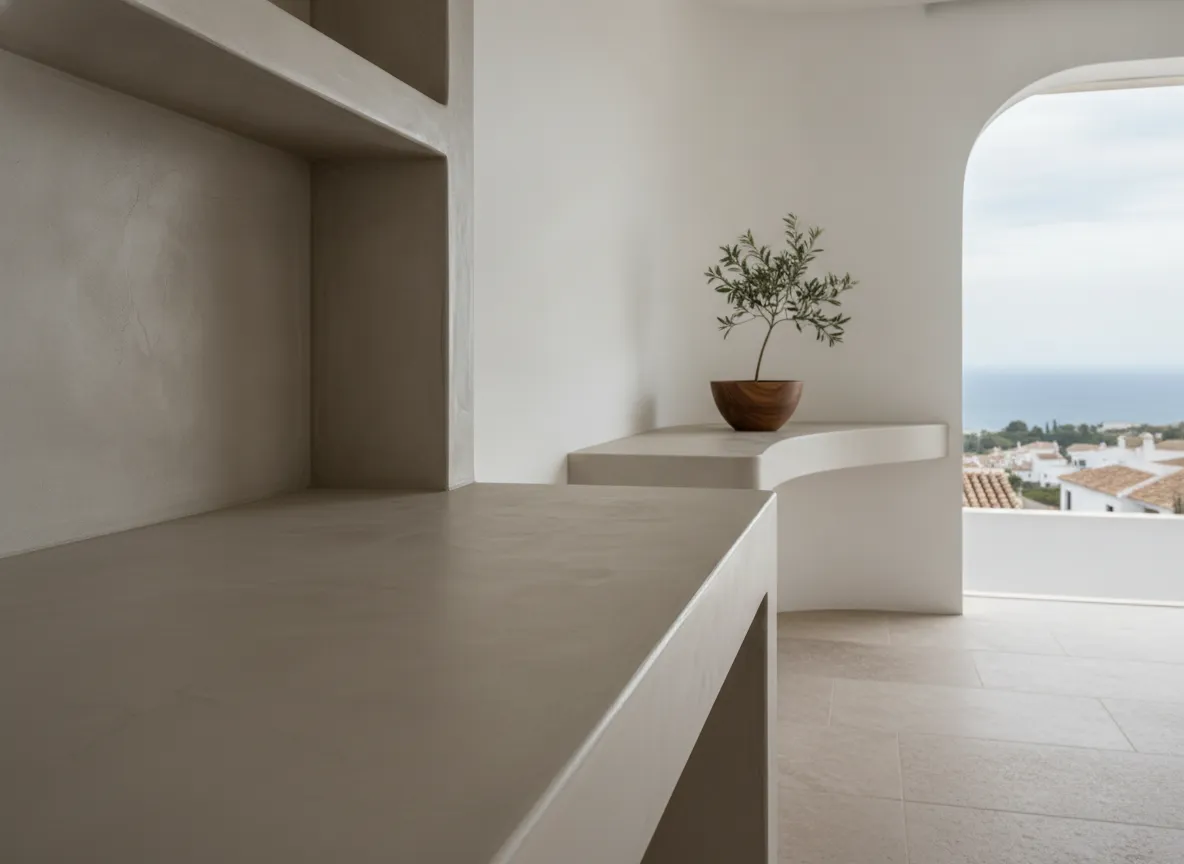 microcement on Costa del Sol